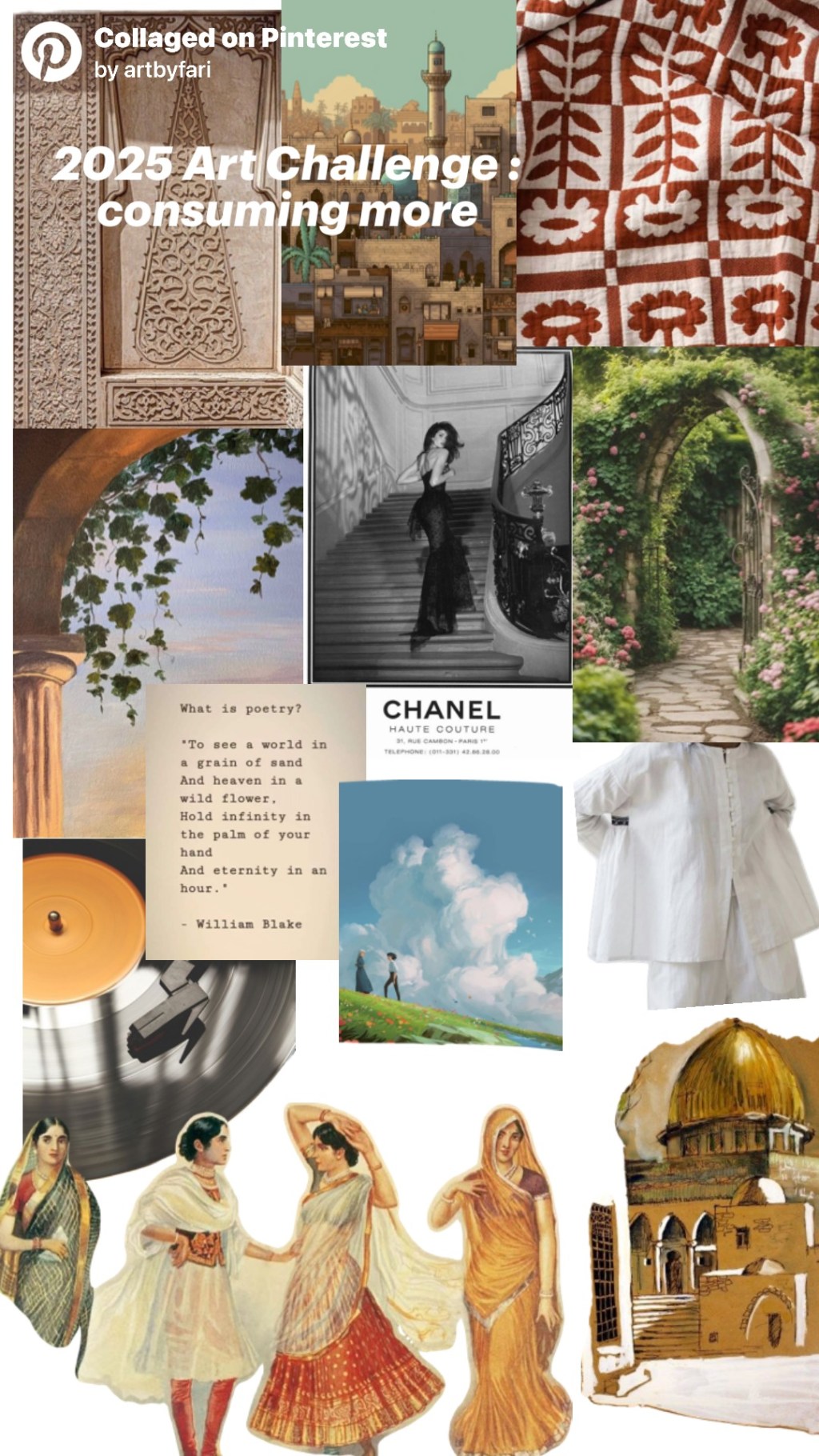 2025 Art Challenge Collage