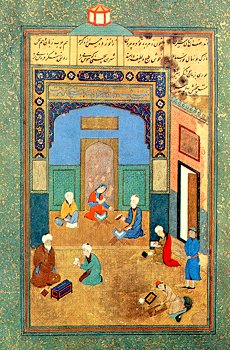 Layli & Majnun Persian Painting